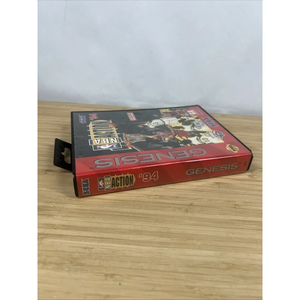 SEGA NBA Action '94 Sega Genesis Basketball Sports Game CIB tested